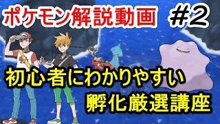 ポケモン サンムーン 初心者の為のわかりやすい孵化厳選講座 ポケモン解説 2 サン ムーン Pokemon Sun And Moon Youtube