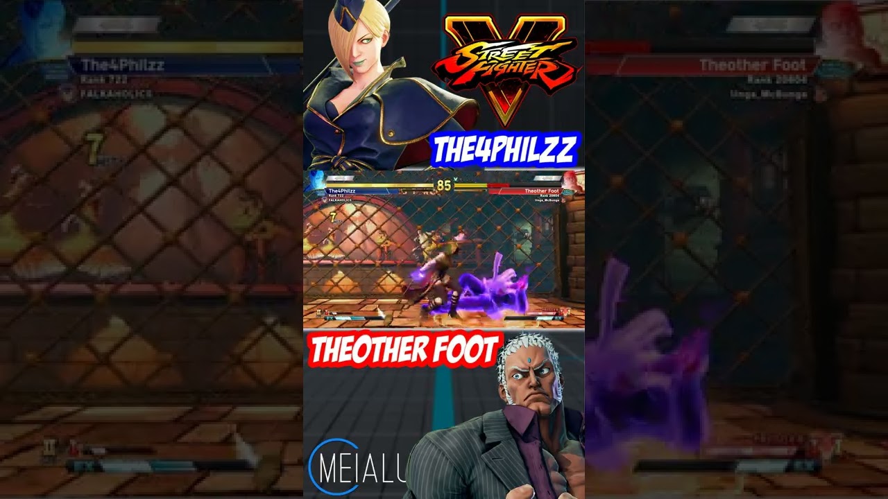SFV CE - The4Philzz(FALKE) VS Theother Foot(URIEN) 🌘 MeiaLua 🌘