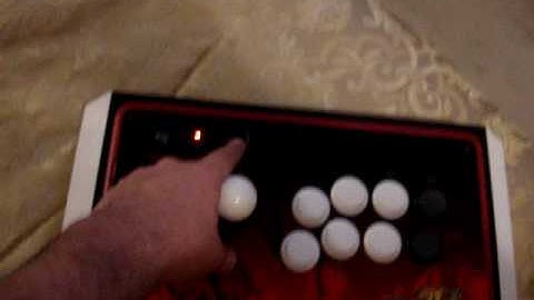 Wireless MadCatz PS3 Street Fighter IV Tournament Edition Stick Mod