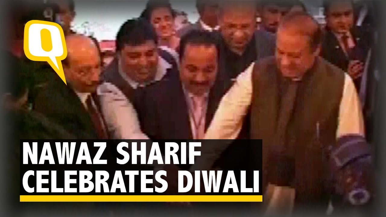 Nawaz Sharif Celebrates Diwali, Gives Message of Brotherhood