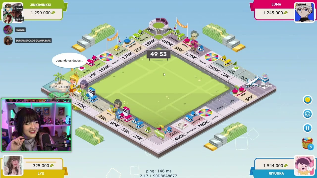 Riyuuka jogando Business Tour (GAROTAS MÁGICAS) #1