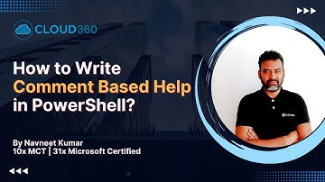 How to WriteComment Based Help in PowerShell? | How to Document Your Scripts Like a Pro