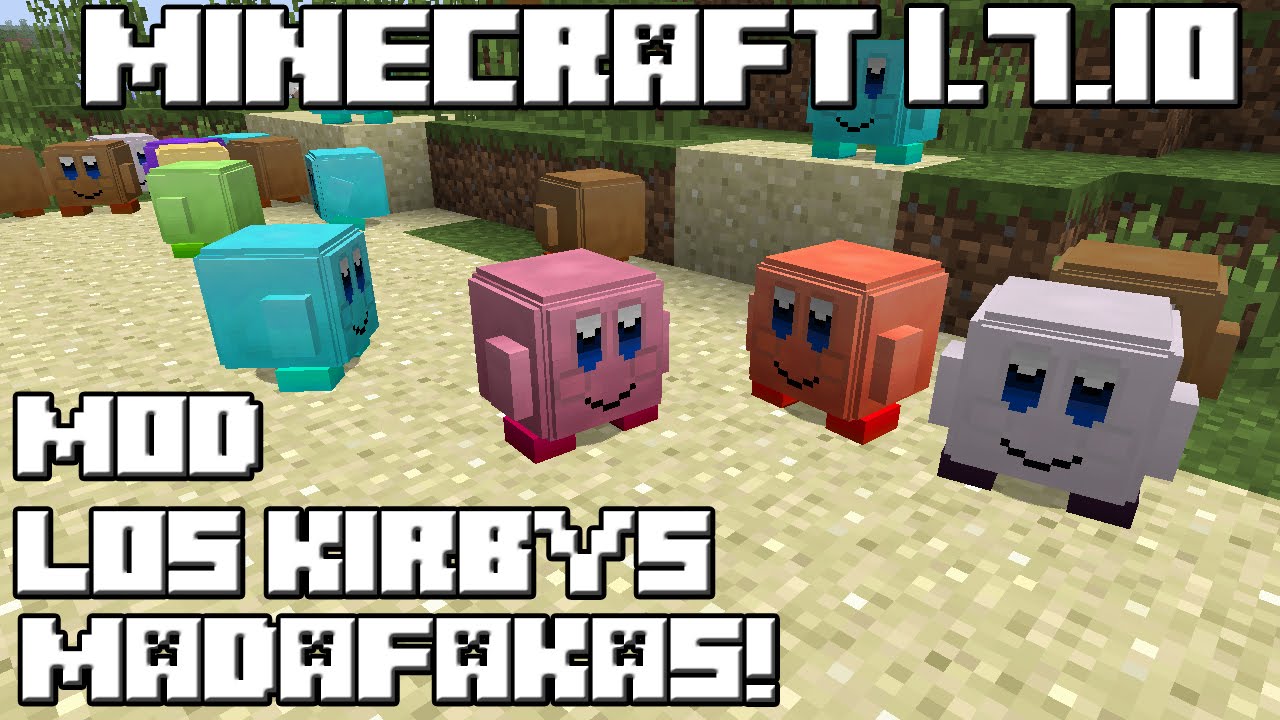 Kirby And Friends Mod 1 7 10 9minecraft Net