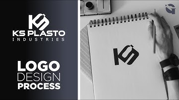 Negative Space Logo // LOGO DESIGN PROCESS - Start to Finish