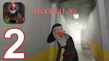 Evil Nun Maze Endless Escape - Gameplay Walkthrough Part 2 - Floors 11-20 (iOS,Android)
