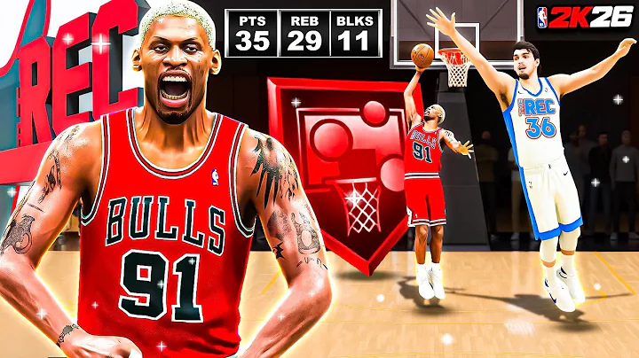 This 6’7 CENTER BUILD is DOMINATING RANDOM REC in NBA 2K26