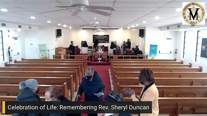 Celebration of Life - Rev Sheryl Duncan