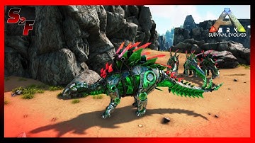 Tek-Stego Taming!!! - ARK: Survival Evolved (Ep. 6)