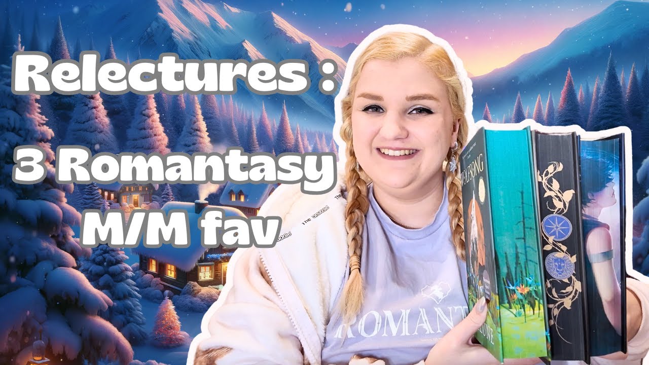 J'AI RELU 3 ROMANTASY M/M FAV ⛄️