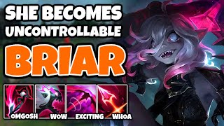 BRIAR is SUCH a UNIQUE PLAYSTYLE (Lose Control of her but BONUS STATS?!) - League of Legends