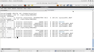 Taking User Managed Complete OFFLINE backup of Oracle 11g database