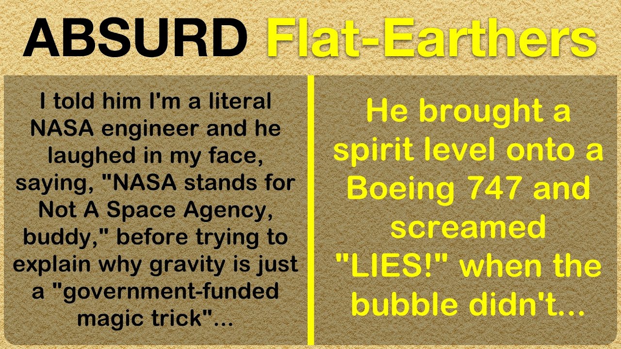Tales of the ABSURD, Most Confident Flat-Earthers Explaining Science to Actual Astronauts! 🚀🪐😵