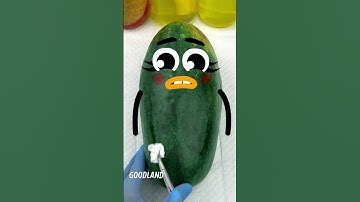 Thumbnail of Tiny Watermelons From a Cucumber? MIND BLOWN! 😂 #doodles #animation #cartoon #GOODLAND