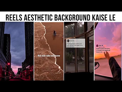 instagram aesthetic background and lyrics video editing | how to find  popular background and photos - YouTube