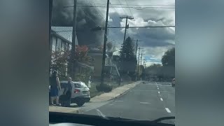 Fire tears through home in Connellsville; Responders were called for reported explosion