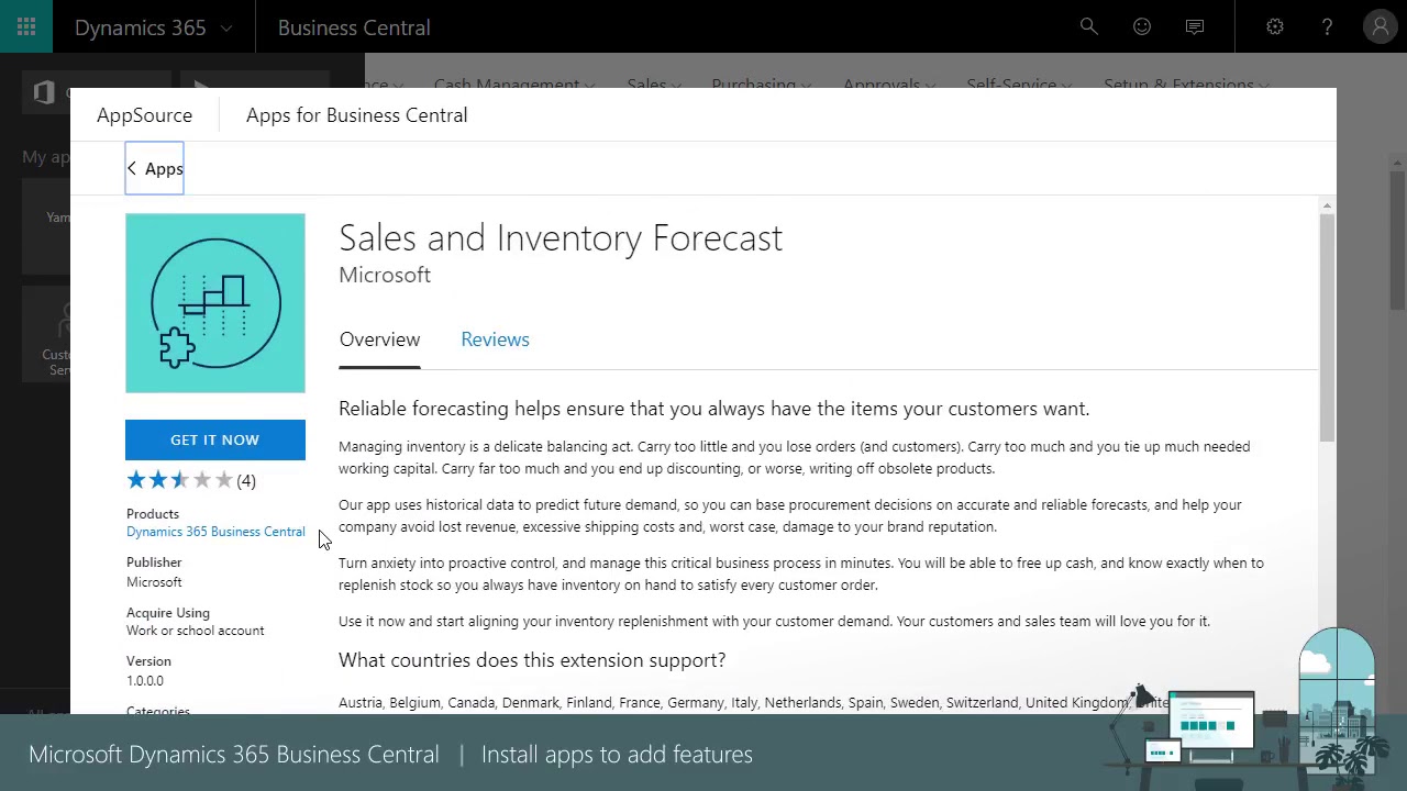 How to install apps to add features in Dynamics 365 Business Central ...