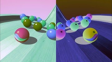 Marble Run 🏀 vs Reverse gameplay Ball  Colour Run walkthrough , iOS Android New Update part : 1305