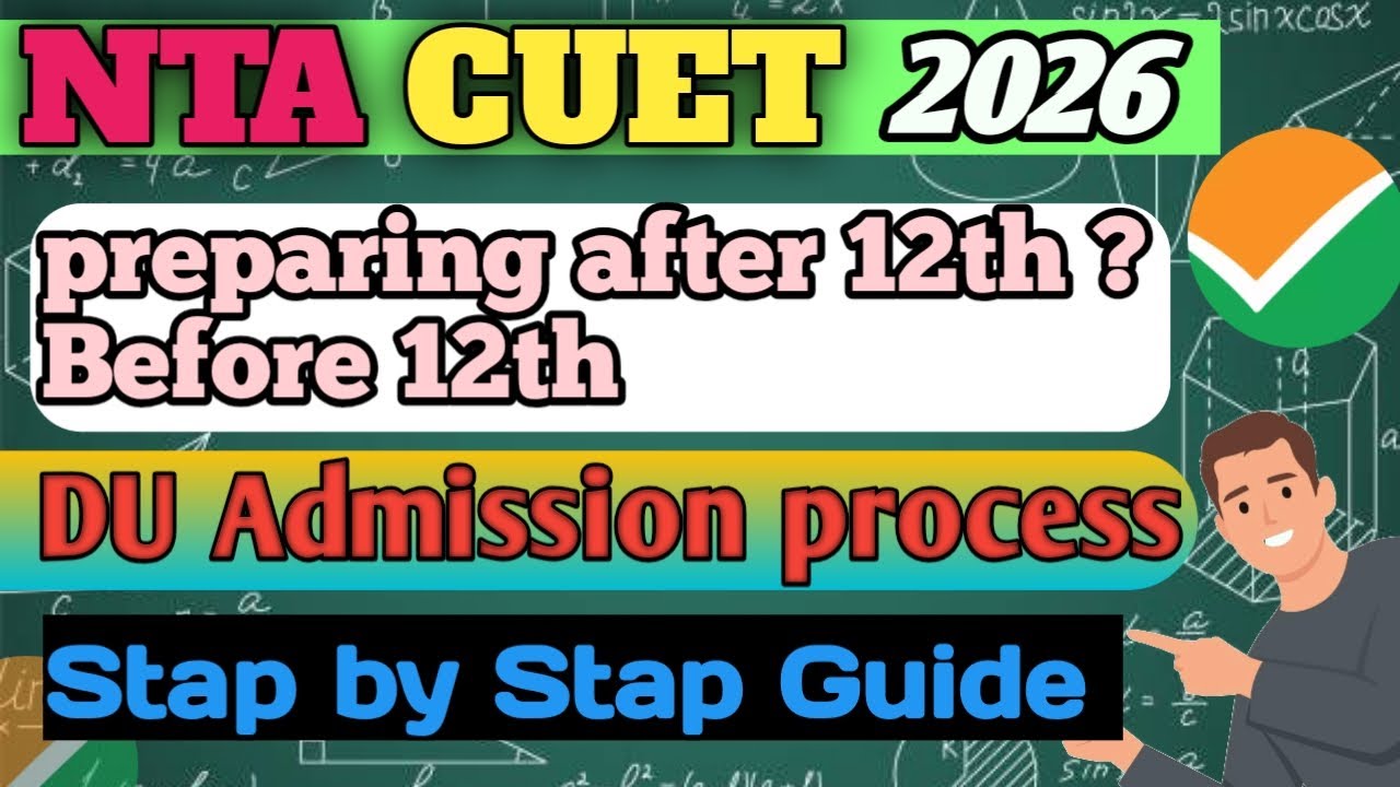 How to start cuet 2026 preparation || Delhi University ka admission ...