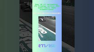 Day 12 of uploading F1 Crashes untill 350 subs  #f1