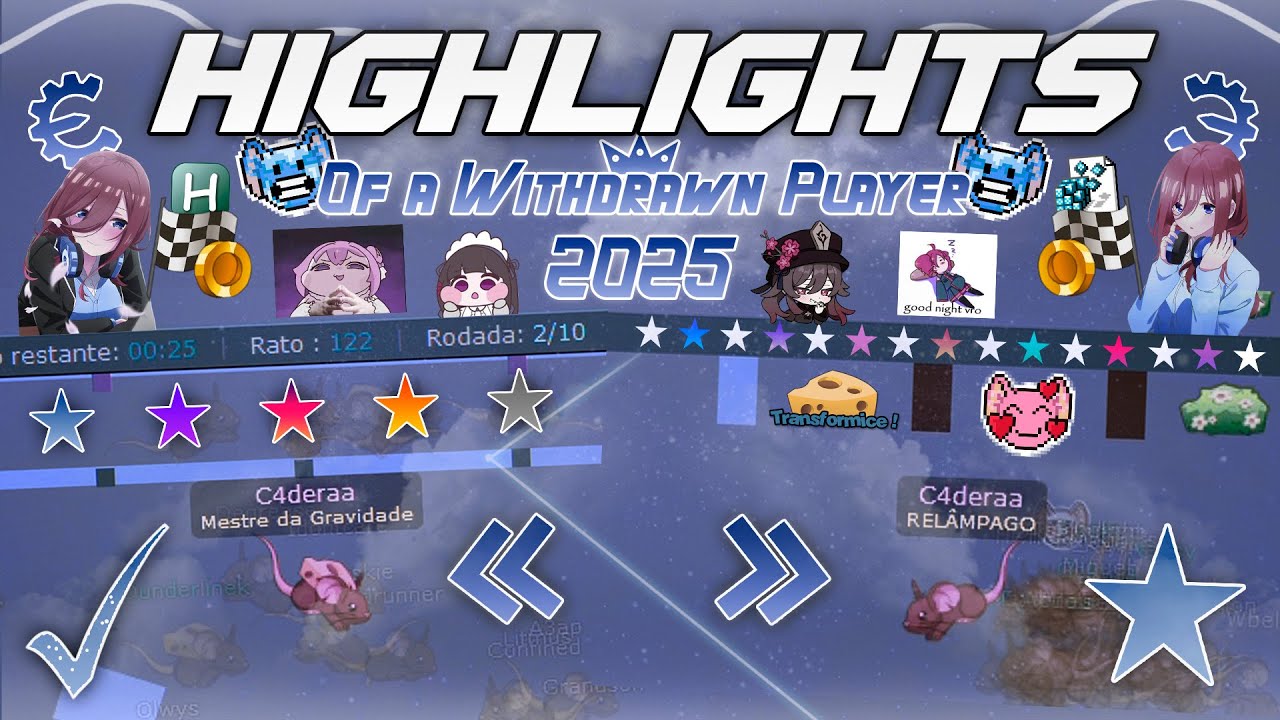 HIGHLIGHTS OF A WITHDRAWN TRANSFORMICE PLAYER