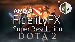 DOTA 2 Gets FidelityFX Super Resolution,But How Is It? screenshot 1