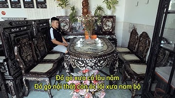 Mùng 8 Tết 2025 Báo giá Bộ bàn ăn bầu 6 ghế xưa, tủ chè khảm ốc và các mẫu tủ rượu