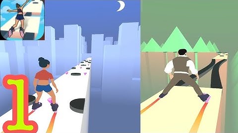 Sky Roller - gameplay walkthrough level 1- 20 ( android, iOS )