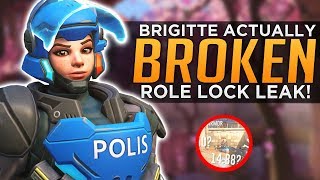 Overwatch: Brigitte is BROKEN! - OWL Caster Leaks Role Lock