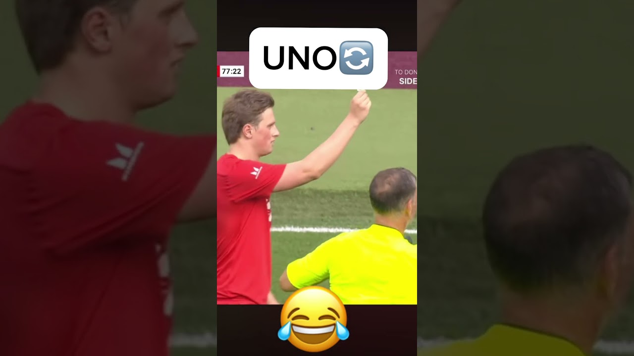 Max Fosh Pulls Uno Reverse Card On Referee