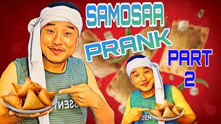 nepali prank | samosa prank/part-2,समोसा |funny,comedy,epic reaction video|alish rai new prank 2023|