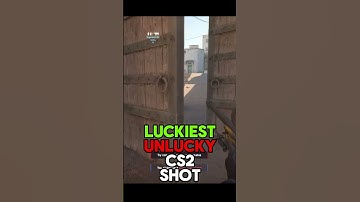 CS2 Luckiest Unlucky Headshot #cs2 #csgo #steam #gaming #funny #shorts #valve #esports
