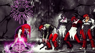 [KOF Mugen] Orochi Akiha Yagami Vs Iori Yagami Team