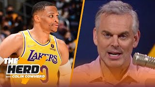 Time for Lakers to move off Russell Westbrook? Talks Jim Harbaugh — Colin | THE HERD