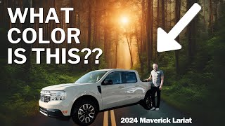 2024 Ford Maverick New Terrain Color- What IS it?