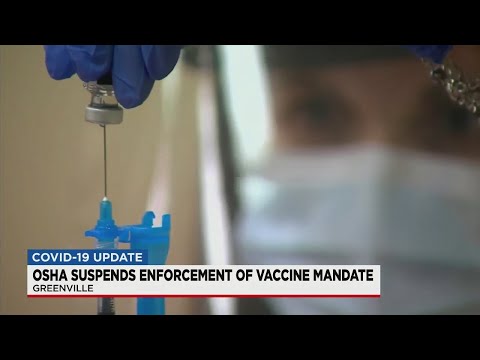 OSHA suspends enforcement of vaccine mandate