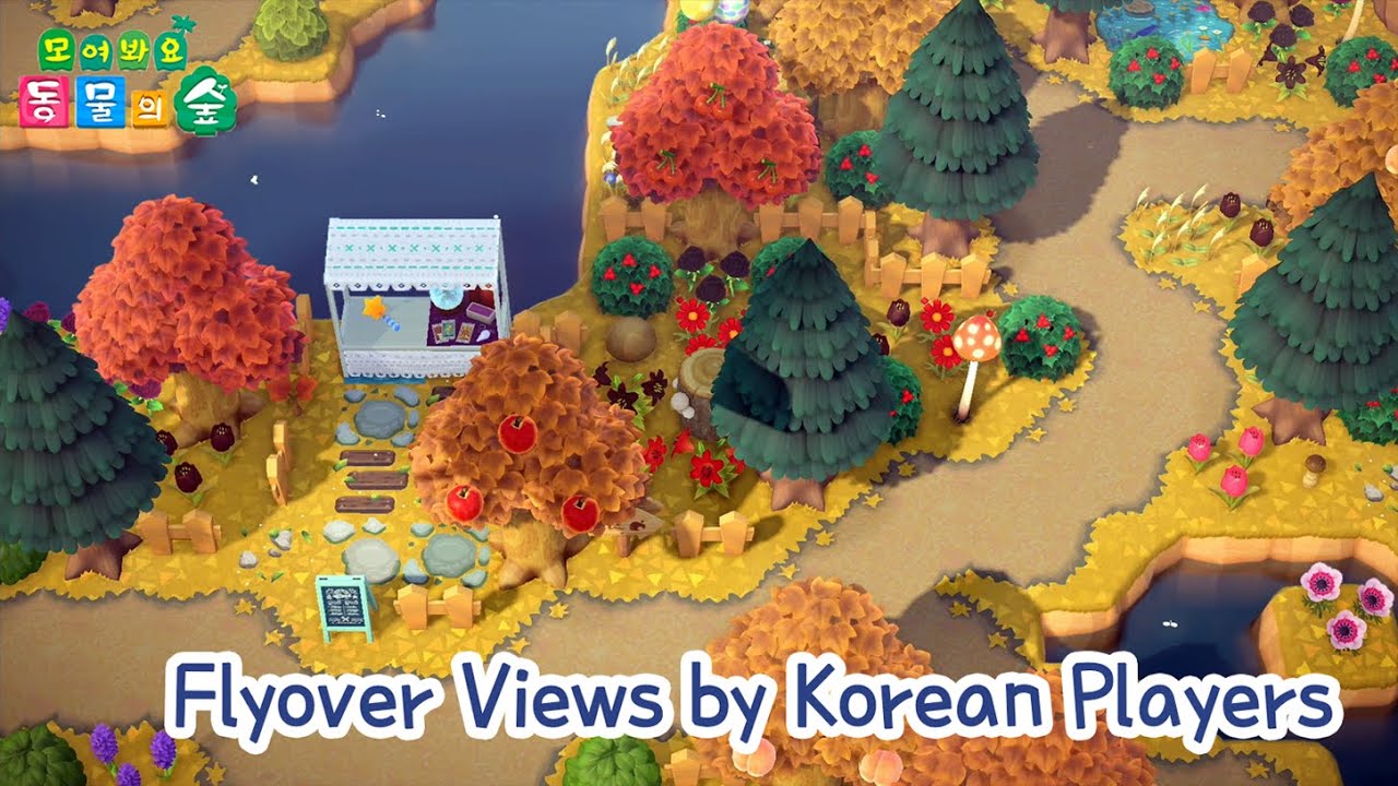 Top 40 ACNH Island Flyover Views by Korean Players!(Eng sub) YouTube