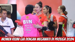 MOMEN! GIOVANNA 'GIA' MILANA REUNI DENGAN MEGAWATI DI PROLIGA 2024