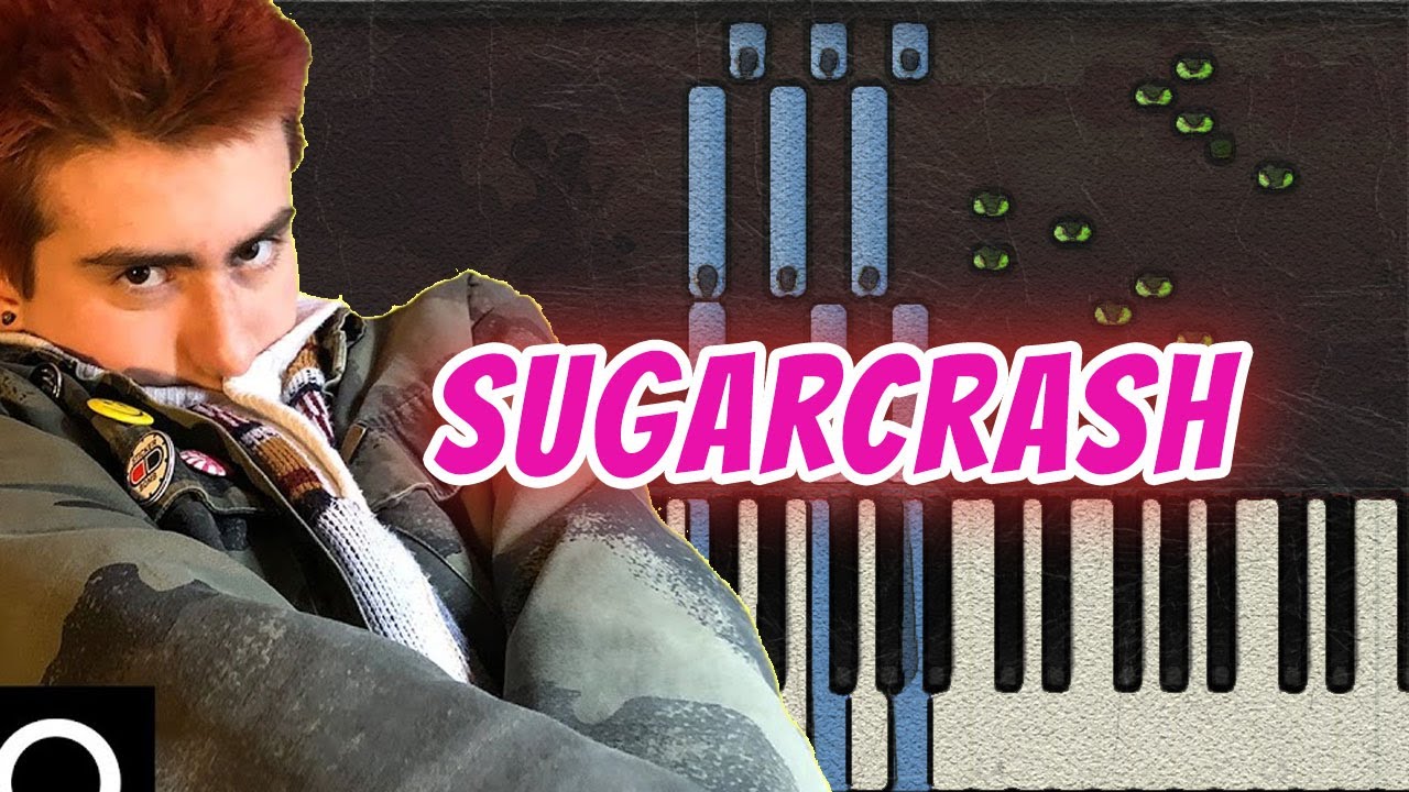 🎹 elyotto - sugarcrash! (Piano Tutorial)❤️♫