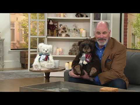 Charlie Bears Grandfather of the Mountains Bear on QVC - YouTube