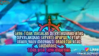 Jangan berani kau hina orang tua ku