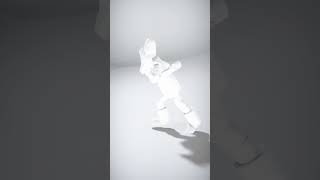 Friendly Robot Character with Simple Design