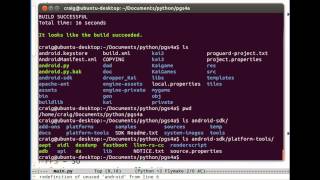 Lesson 5 pt 2 - Going Mobile - Python on Android