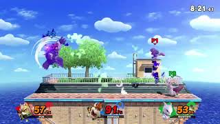 Super Smash Bros Ultimate - Gorgeous double shield break heralded my victory