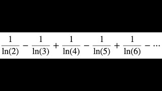 Calculus II: Alternating Series(convergent/divergent)