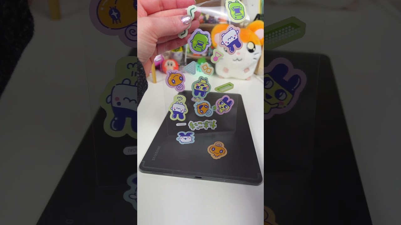 Decorating My Tablet w/ Tama Stickers! (What else should I put these on?)