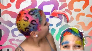 DYEING MY HAIR CHEETAH/LEOPARD PRINT