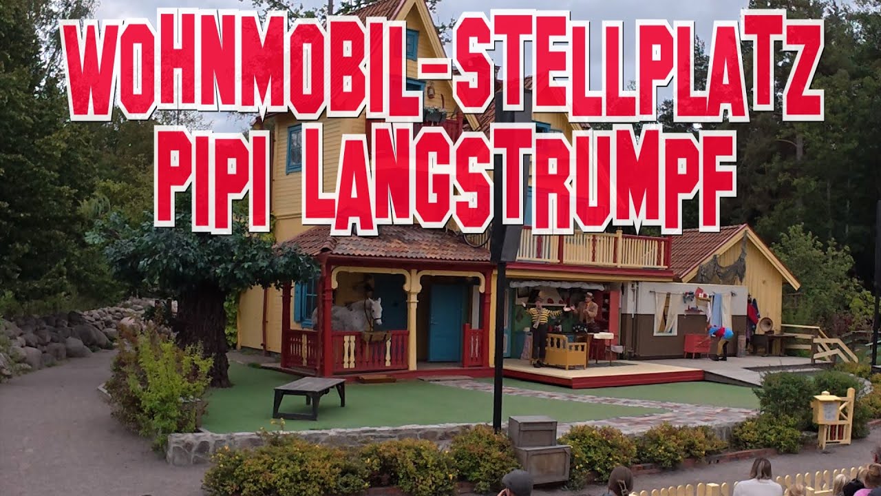 Direkt an der Astrid Lindgren Welt in Vimmerby❤️Wohnmobil-Stellplatz mit Highlight in Schweden👍