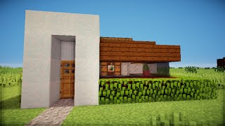 ✔ Minecraft: Small Modern House #12 [HD]