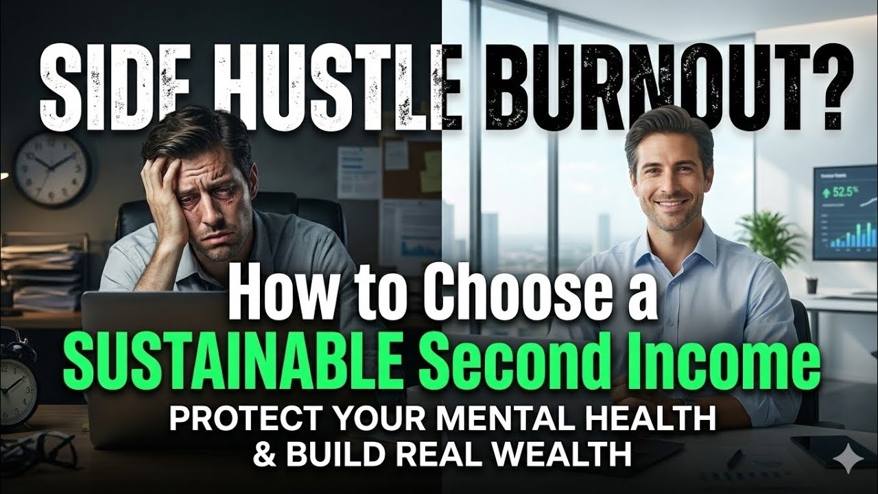 Side Hustle Burnout: How to Choose a Sustainable Second Income - YouTube