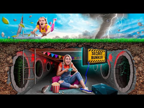 ترووم ترووم بنوا ملجأ فى الساحة الخلفية